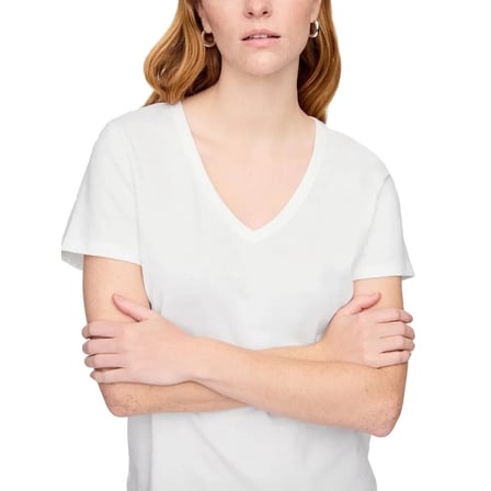 Gap V-Ss Fav V Solıd Kadın T-Shirt - 723631
