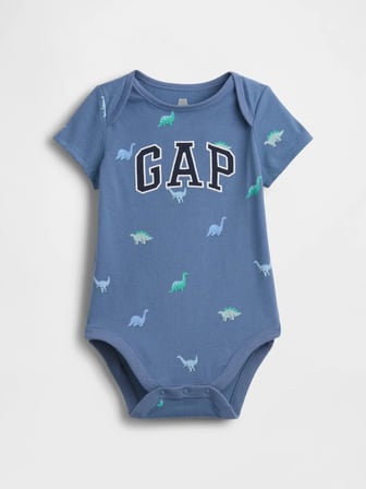 GAP INTL B SS LOGO BS ÇOCUK MAVİ BODYSUIT 883496001