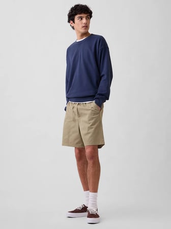 GAP V-7IN ESSENTIAL EASY SHORT - 2026 ERKEK HAKİ ŞORT 888483000