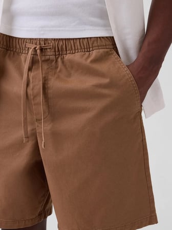 GAP V-7IN ESSENTIAL EASY SHORT - 2026 ERKEK KAHVERENGİ ŞORT 888483002