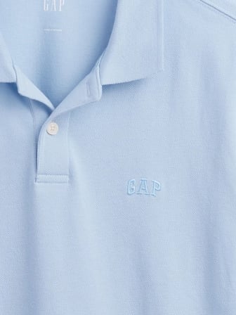 GAP F-LOGO PK POLO ERKEK MAVİ POLO TİŞÖRT 586306042
