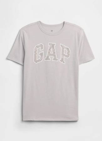 Gap Gri Erkek Çocuk Baskılı T-Shirt 906241000
