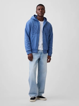 GAP V-FRCH GAP ARCH SHERPA FZ ERKEK MAVİ CEKET 910111004