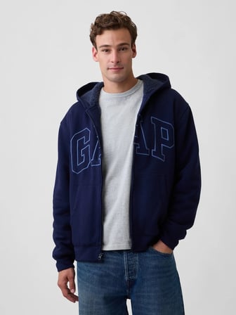 GAP V-FRCH GAP ARCH SHERPA FZ ERKEK LACİVERT CEKET 910111001