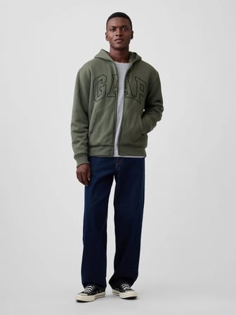 GAP V-FRCH GAP ARCH SHERPA FZ ERKEK YEŞİL CEKET 910111002
