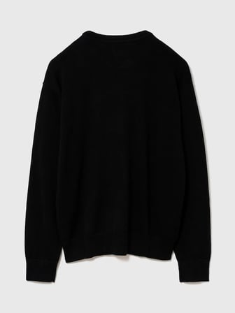GAP V-INTX GAP ATHLETIC INTARSIA SWEATER KAZAK 910050004 SİYAH