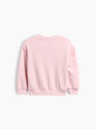 GAP V-FRCH FAM LOGO CREW FA26 ÇOCUK PEMBE SWEATSHIRT 907212001