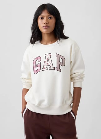 Gap V-Gap Herıtage Crew 886092 Hoodie Kadın Sweatshirt