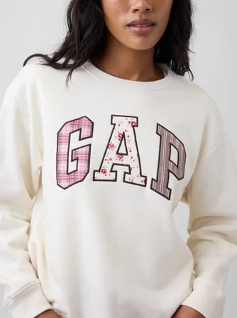 Gap V-Gap Herıtage Crew 886092 Hoodie Kadın Sweatshirt