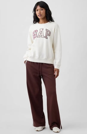 Gap V-Gap Herıtage Crew 886092 Hoodie Kadın Sweatshirt