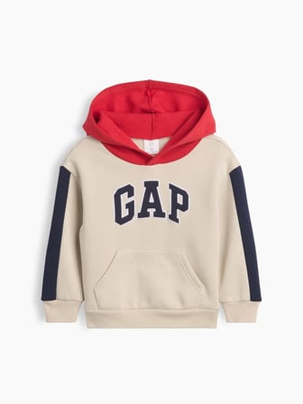 GAP Erkek Bebek Relaxed Colorblock Logo Sweatshirt
