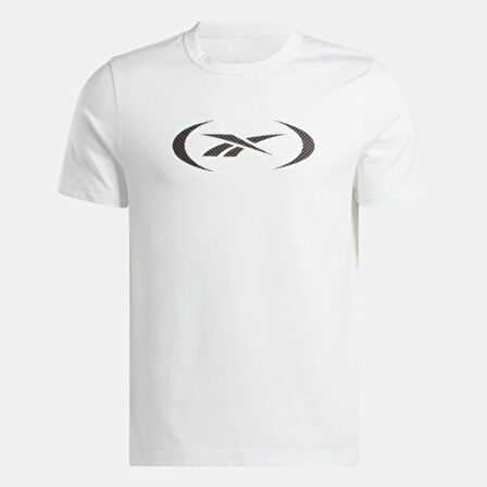 REEBOK BASKETBALL ERKEK KISA KOL TİŞÖRT BEYAZ