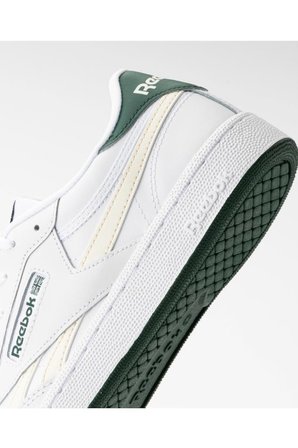 Reebok CLUB C REVENGE 100211104 Unisex Sneaker Ayakkabı Beyaz Yeşil 36-40 