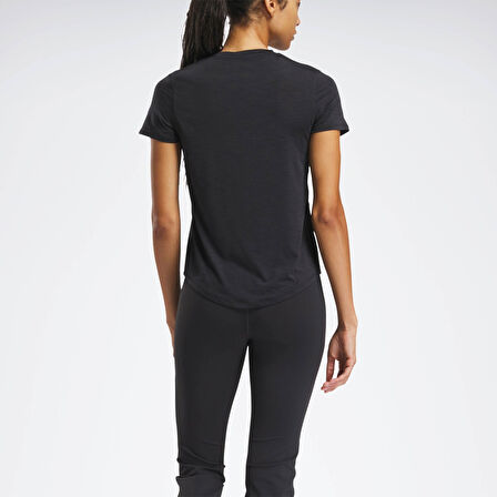 REEBOK RBK-CHILL ATHLETIC TEE Kadın Sıyah Tişört 100214669