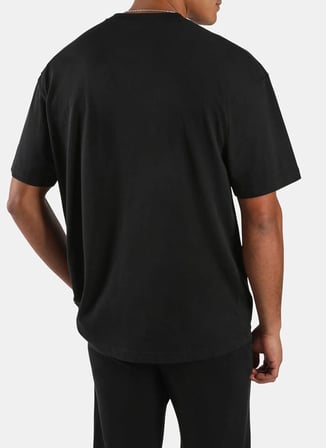Reebok 100253016 80’S VECTOR T-SHIRT Siyah Yuvarlak Yaka Regular Fit Baskılı Erkek T-Shirt