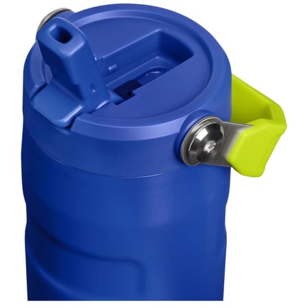 Stanley The IceFlow Flip Straw 2.0 Pipetli Termos Bardak 0.47 LT / Cobalt Chartreuse