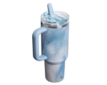 Stanley THE QUENCHER PROTOUR FLIP STRAW TUMBLER 1.18L Pipetli Termos 10-12486-0681 Mavi