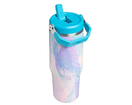 Stanley THE ICEFLOW FLIP STRAW 2.0 TUMBLER 0.89L Pipetli Termos 10-13424-0663 Mavi