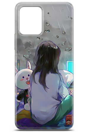 Vivo Y15a uyumlu Girls 38 4K Baskı Yalnız Değilim