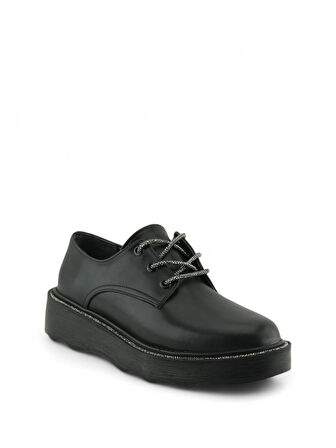 Kadın Kalın Taban Günlük Klasik Ayakkabı
