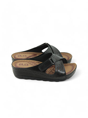 Kadın Çapraz Bantlı Cırtlı Terlik