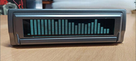 25 Bit Ekolayzır Sese Duyarlı Spectrum 12v ( Montaj Kutulu ) Gri Renk