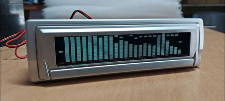 25 Bit Ekolayzır Sese Duyarlı Spectrum 12v ( Montaj Kutulu ) Gümüş Renk