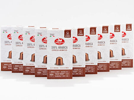 Saquella %100 Arabica Kapsül Kahve 50g