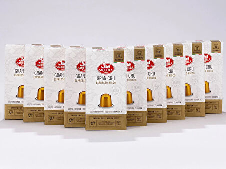 Saquella Grand Cru Kapsül Kahve 50g