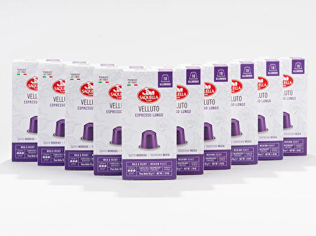 Saquella Velluto Kapsül Kahve 50g