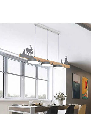 Modern Creative Led Yemek Avize