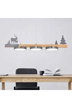 Modern Creative Led Yemek Avize