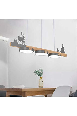 Modern Creative Led Yemek Avize