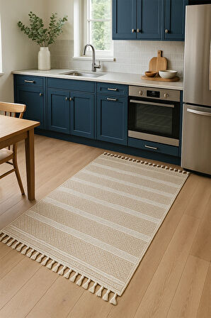 Mai MH 05 Bej - Salon, Koridor (Yolluk), Mutfak, Antre, Yatak ve Oturma Odası Halısı