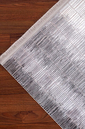 Ender 6217 Gri - Salon, Koridor (Yolluk), Mutfak, Antre, Yatak ve Oturma Odası Halısı