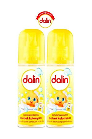 Dalin Bıcı Bıcı Parfümsüz Bebek Kolonyası 150 Ml X 2 Ad.