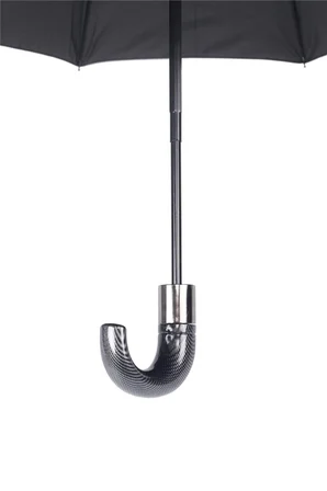 Eleven Market Silver Series Premium Tam Otomatik Karbon Baston Erkek Şemsiye