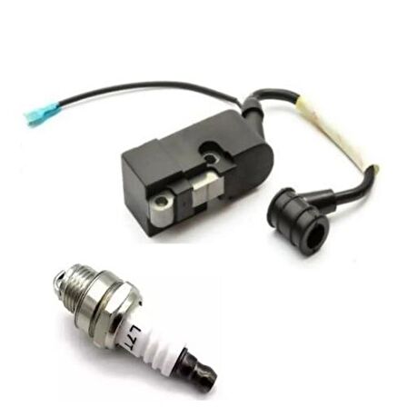 Motorlu Testere 4500-5200 Ateşleme Bobini ve Buji SET (çin Modeller)