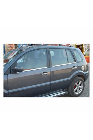 Ford Fusion Krom Cam Çıtası 4 Prç. 2002 Üzeri P. Çelik