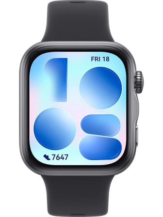 Huawei Watch Fit 5 Siyah Akıllı Saat + Freebuds SE 2 Beyaz Kulaklık Hediyeli