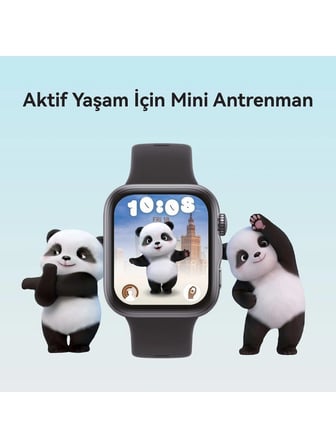 Huawei Watch Fit 5 Siyah Akıllı Saat + Freebuds SE 2 Beyaz Kulaklık Hediyeli