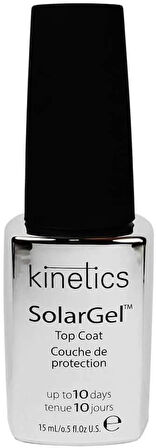 Kinetics Solar Gel Top Coat Günlük Oje İçin Top Coat 15ml