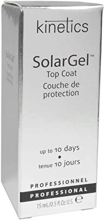 Kinetics Solar Gel Top Coat Günlük Oje İçin Top Coat 15ml