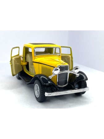 Kinsmart 1932 Ford 3-Window Coupe - Çek Bırak Lisanslı Model Oyuncak Araba 1:34