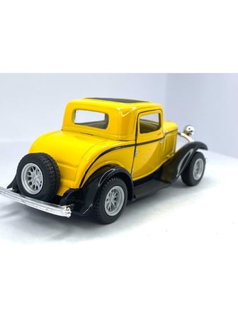 Kinsmart 1932 Ford 3-Window Coupe - Çek Bırak Lisanslı Model Oyuncak Araba 1:34