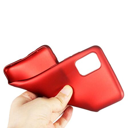 Smcase Samsung Galaxy A31 Kılıf Lüks Mat Silikon 