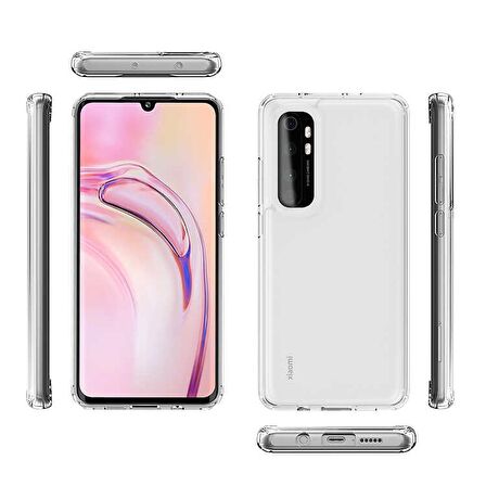 Smcase Xiaomi Mi Note 10 Lite Kılıf Sert Coss Silikon 