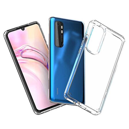 Smcase Xiaomi Mi Note 10 Lite Kılıf Sert Coss Silikon 