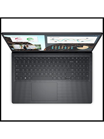 Dell Vostro 3350 N1605PVNB3530UE2 I7-1355U 32GB 512GB Ssd 15.6'' Fhd 120Hz Ubuntu Dizüstü Bilgisayar