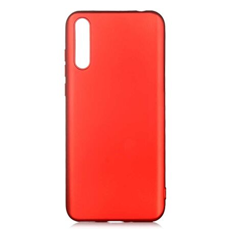 Smcase Huawei Y8p Kılıf Lüks Mat Silikon  Nano Ekran Koruyucu